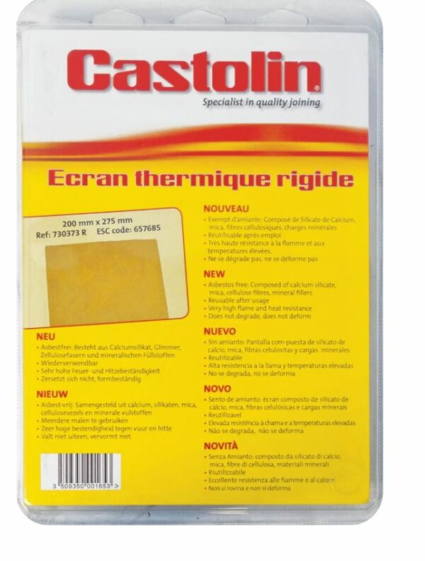 ECRAN THERMIQUE ISOLANT RIGIDE <div hidden>CO_ECRA001</div>